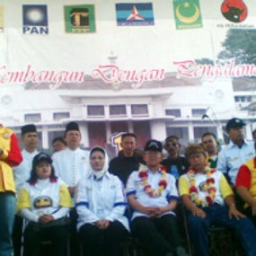 Seribu Warga Cicendo Sambut Dada